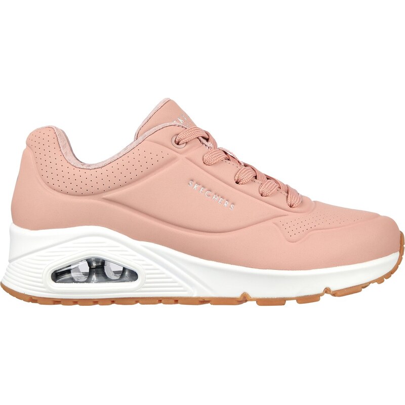 Skechers Ženy UNO - Stand on Air Shoes v Pudr Ruzová, Velikost