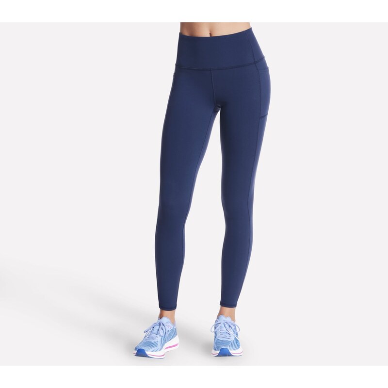Skechers Ženy GO WALK High Waisted legíny v Tmave Modrá,