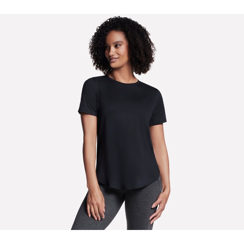 Skechers Ženy GO DRI Swift Tunic tričko v Černá, Velikost 2XL
