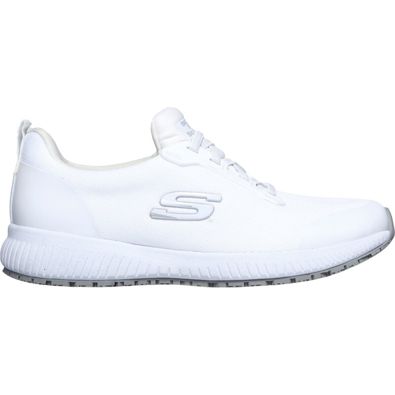 Skechers Ženy Work Slip-Resistant: Squad Shoes v Bílý, Velikost