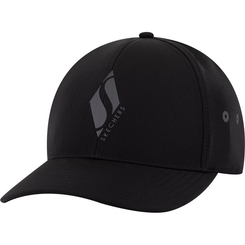 Skechers Muži Diamond S Stretch Fit Hat v Černá