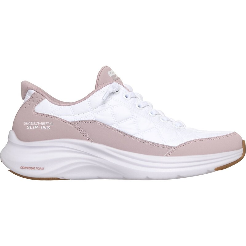 Skechers Ženy Slip-ins: Contour Foam Shoes v Levandule, Velikost