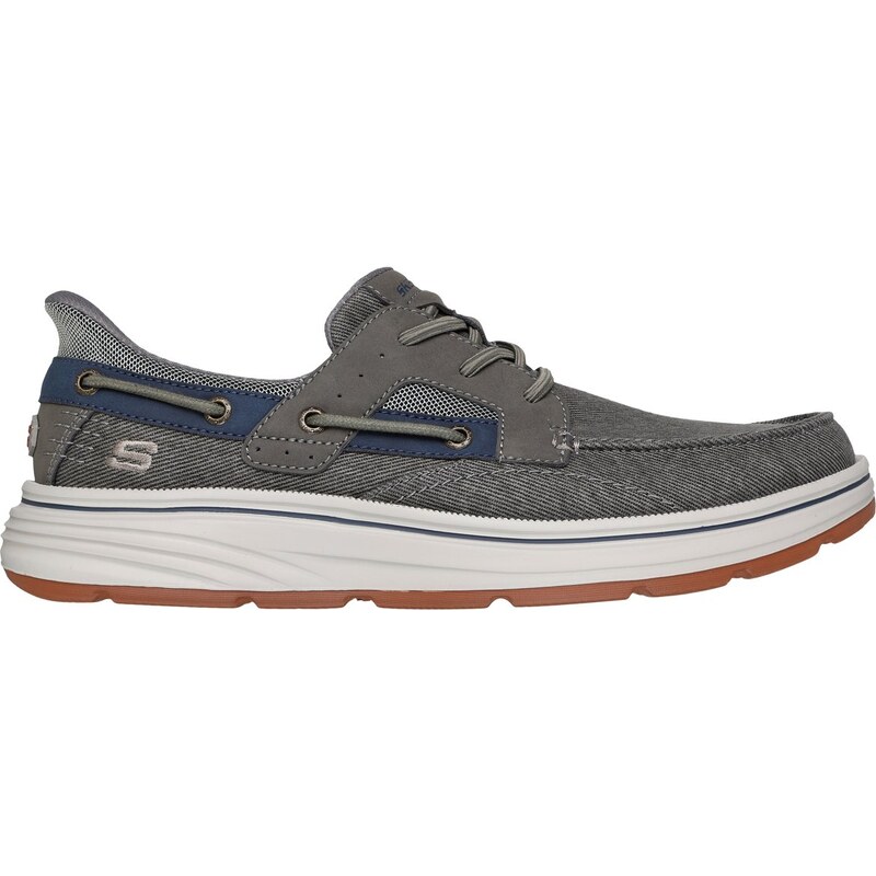 Skechers Muži Slip-ins Relaxed Fit: Troutt - Davey Shoes v Šedá,