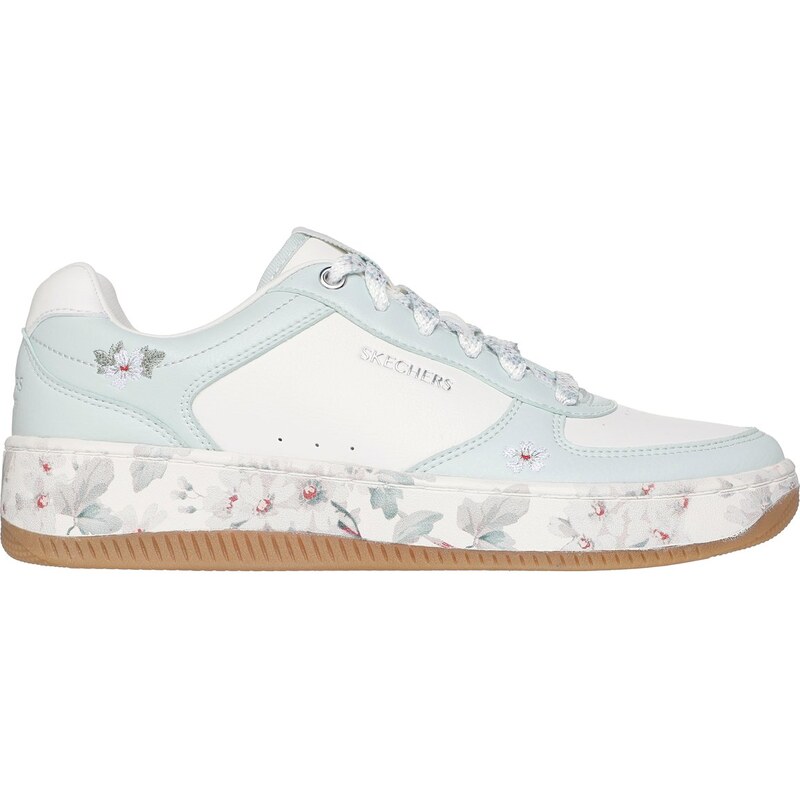 Skechers Ženy Sport Court 2.0 - Floral Frenzy Shoes v Bílá