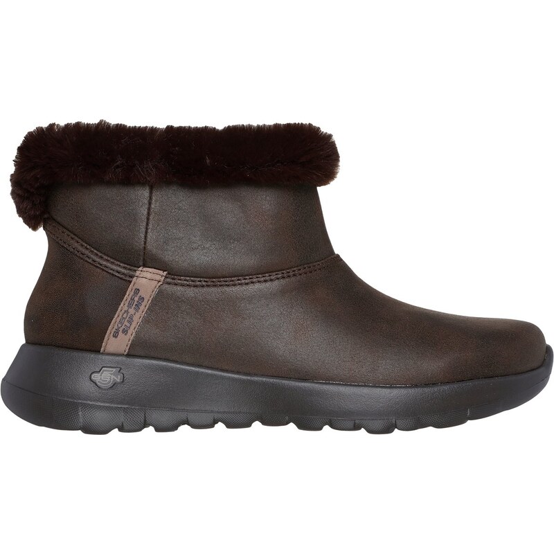 Skechers Ženy Slip-ins: On-The-GO Joy - Cozy Dream Shoes v Čokoláda, 114585140