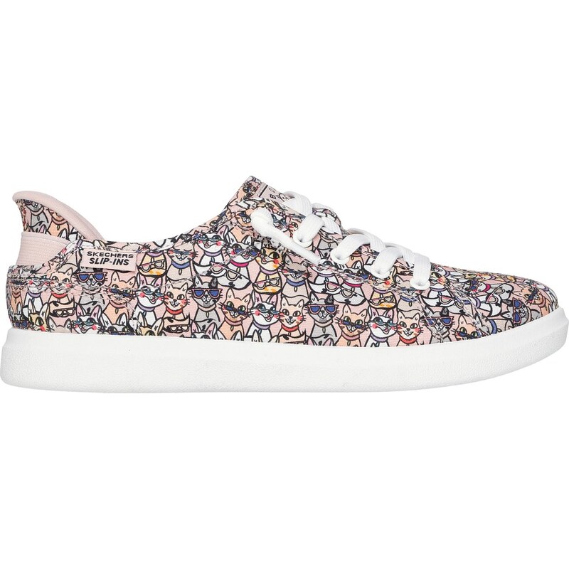 Skechers Ženy Slip-ins: BOBS DVine - Kitty Cool Shoes, Velikost
