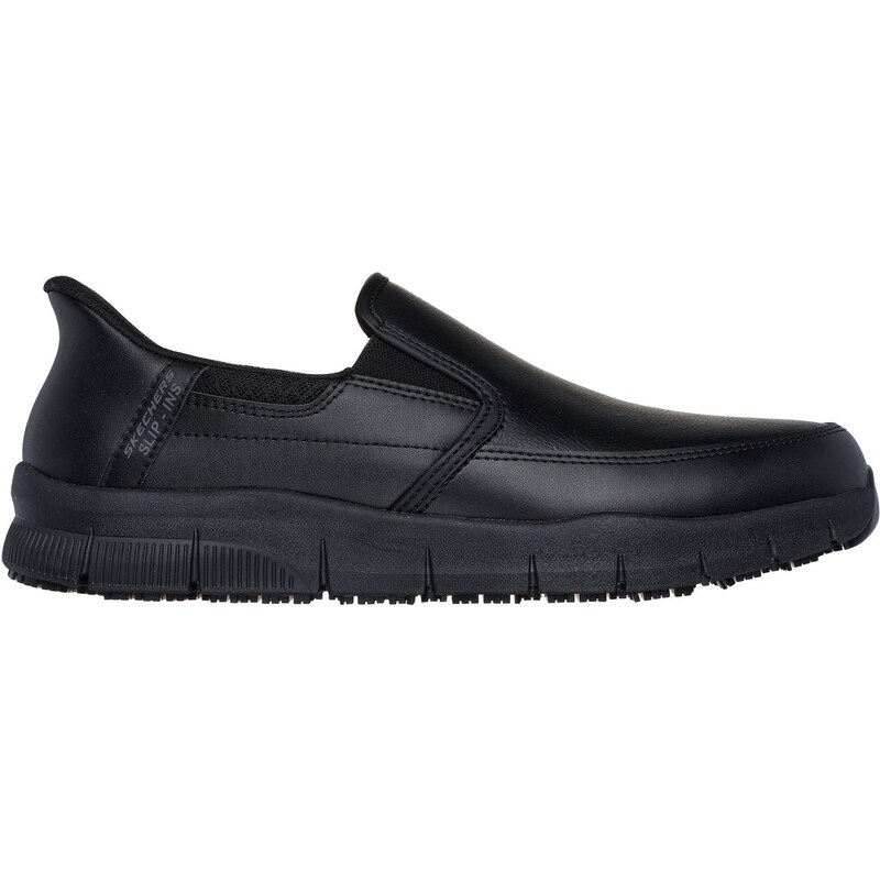 Skechers Muži Slip-ins Work: Nampa - Broxtin Shoes v Černá,