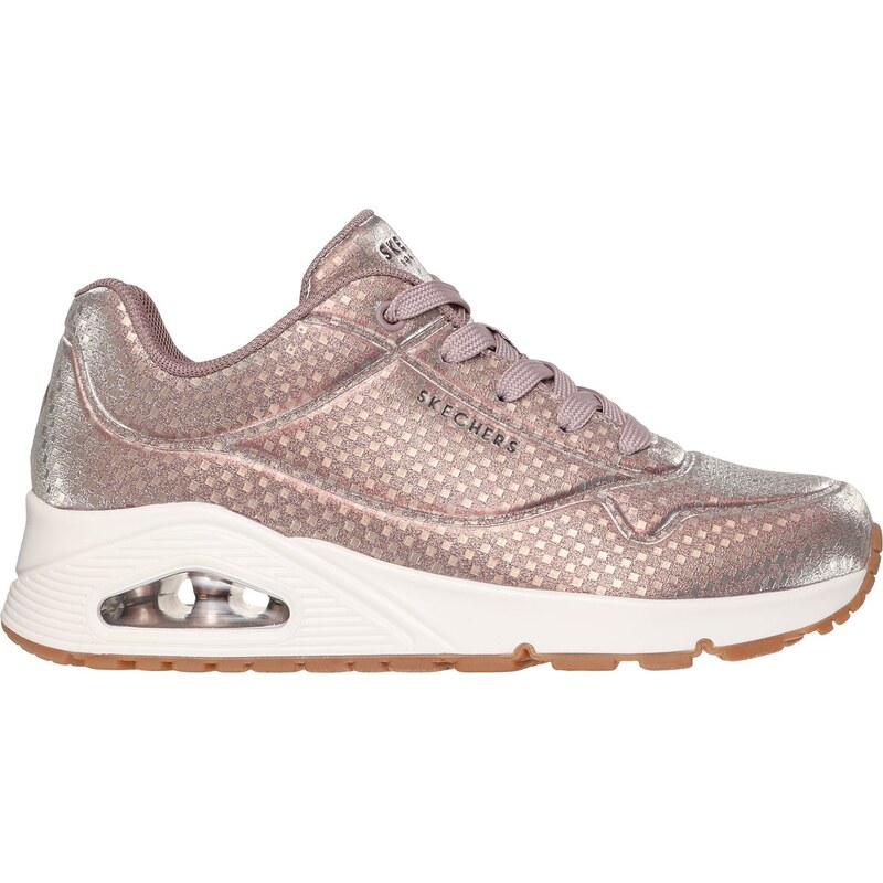 Skechers Ženy UNO - Disco Nite Shoes v Růžové Zlato, Velikost 36