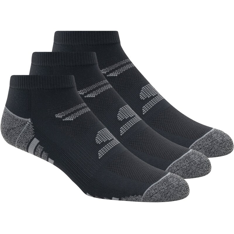 Skechers Muži 3 Pack Mens Half Terry Low Cut ponožky v Černá,
