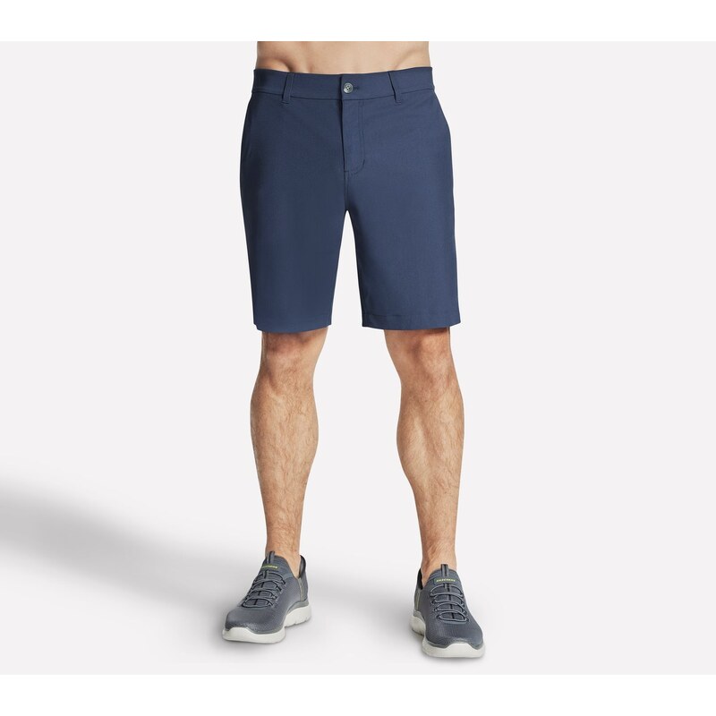 Skechers Muži SKECH-KNITS Premium Everywhere 9 Inch Short v Sedá