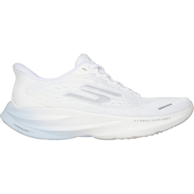 Skechers Ženy Slip-ins: Aero Spark Shoes v Bílý/Stříbrná,