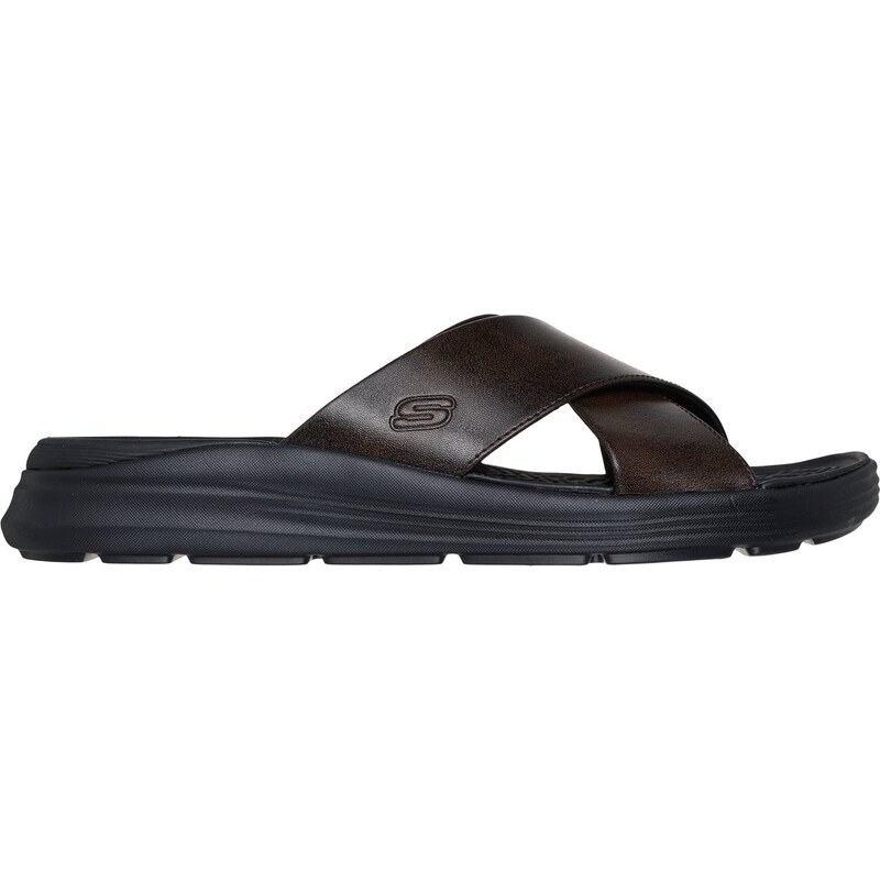 Skechers Muži Relaxed Fit: Sargo - Denal Shoes v Tmavě Hnědá,