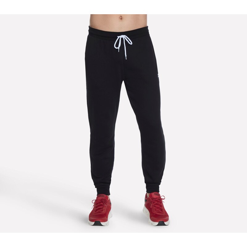 Skechers Muži Performance Fleece Jogger v Černá, Velikost Malý
