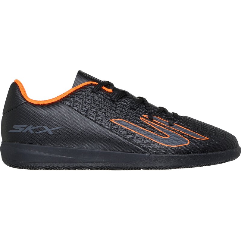 Skechers SKX_2 Jr Youth IC Shoes v Černá/Oranžový, Velikost 32
