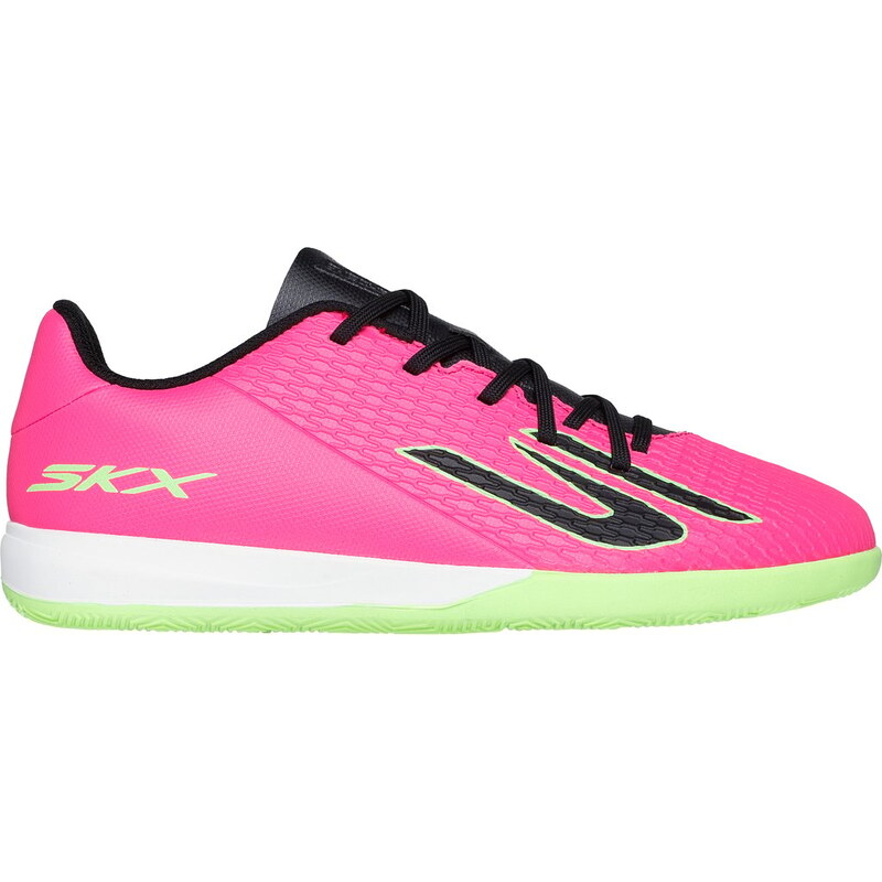 Skechers SKX_2 Jr TD IC Shoes v Růžový/Černá, Velikost 26.5