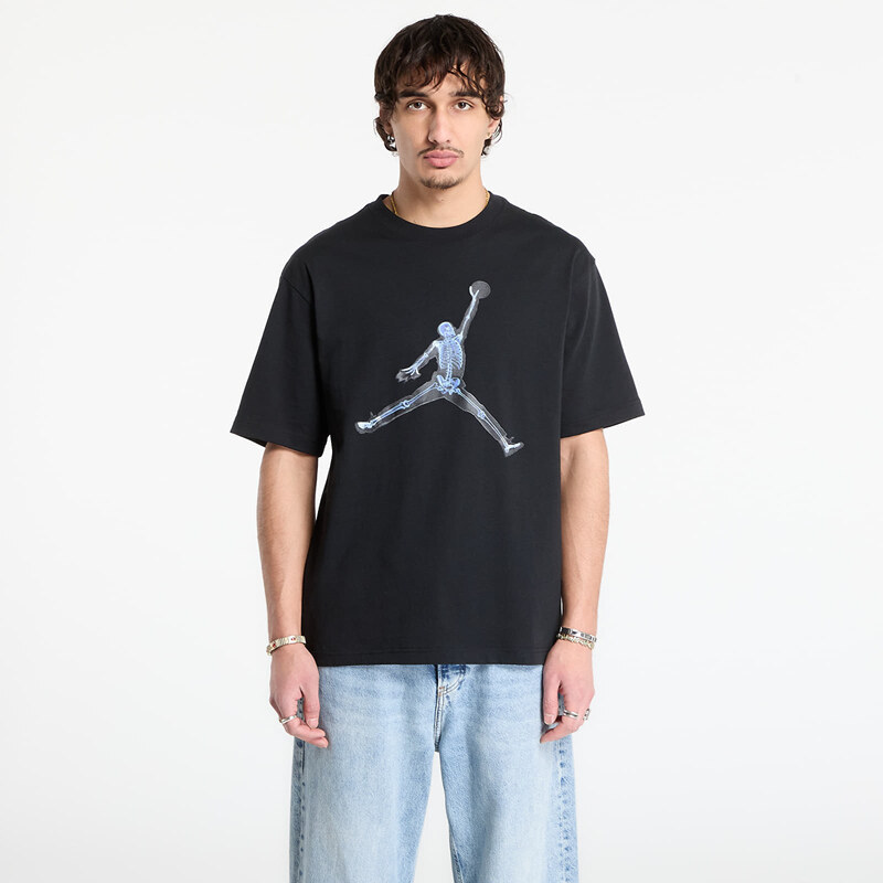Tričko Jordan Mens T-Shirt Black/ White M