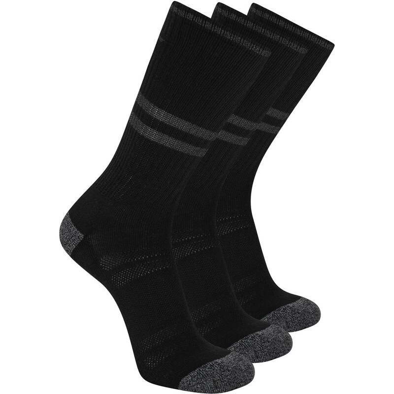 Skechers Muži 3 Pack Mens Reflective Performance Crew ponožky v