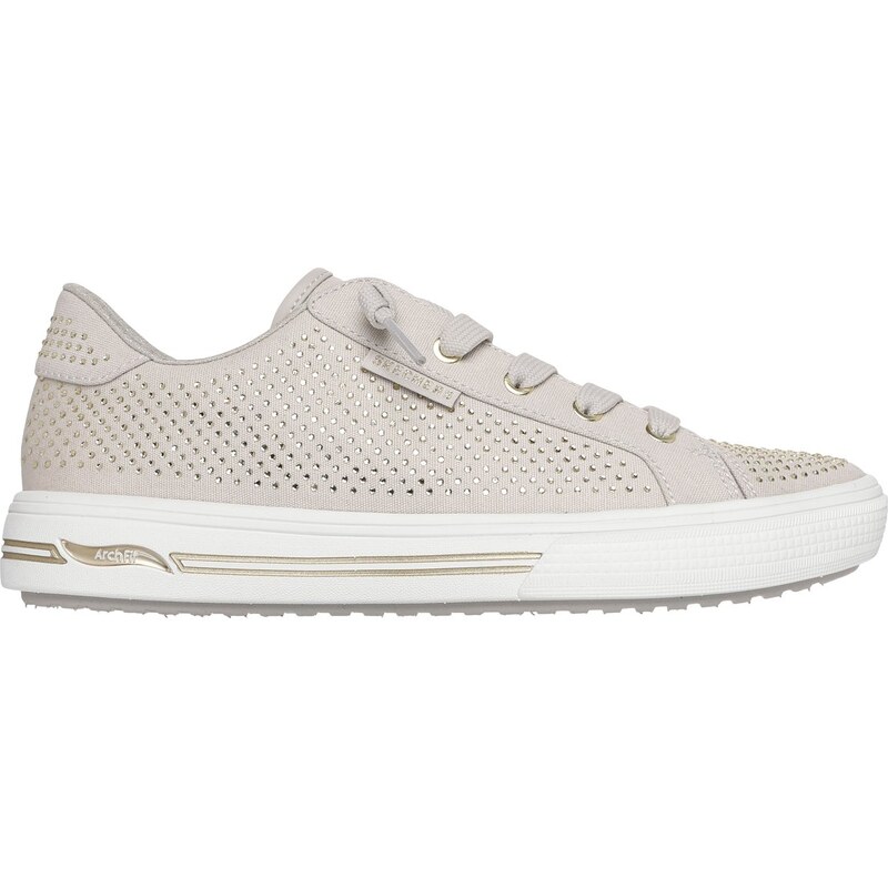 Skechers Ženy Arch Fit Arcade - Gem Steps Shoes v Sedohnedá