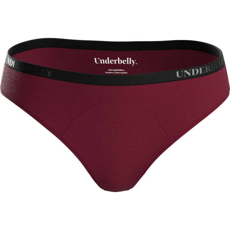 Menstruační kalhotky Underbelly Univers červené (UNIVERS-BO-EM-2