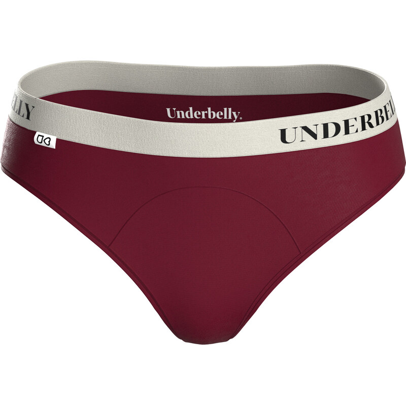 Menstruační kalhotky Underbelly Univers červené (UNIVERS-BO-BI-2