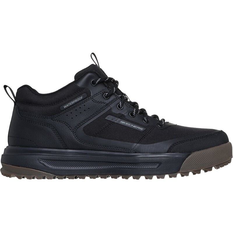 Skechers Muži Waterproof: Urban Street Hiker Shoes v Černá,