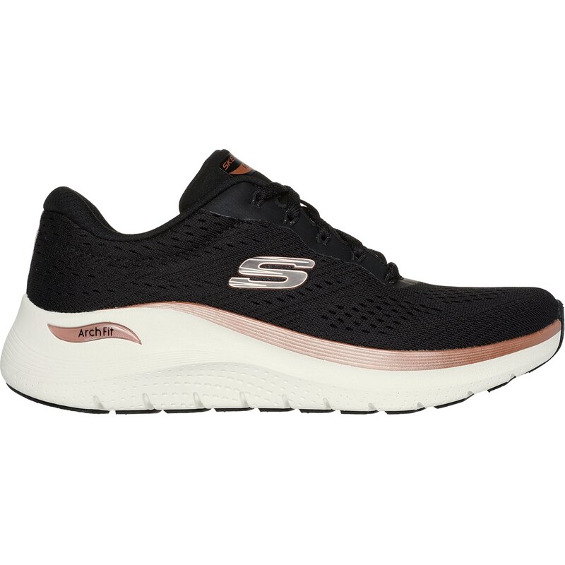 Skechers Ženy Arch Fit 2.0 - Glow The Distance Shoes v Černá