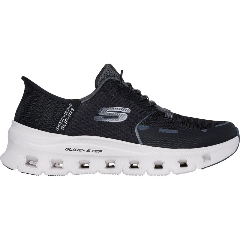 Skechers Ženy Slip-ins: Glide-Step Pro Shoes v Cerná/Sedá