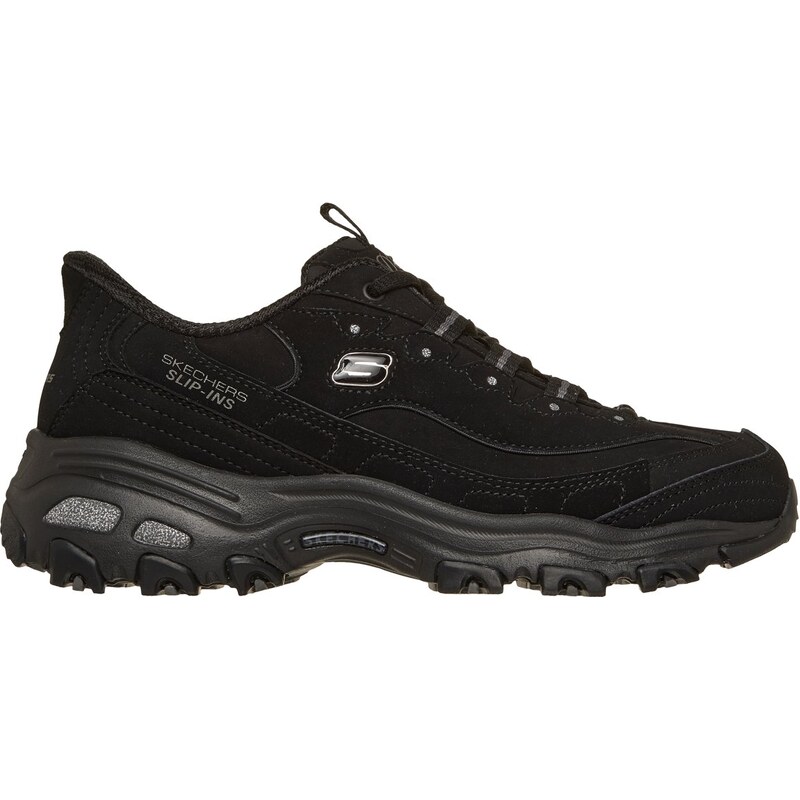 Skechers Ženy Slip-ins: DLites - Classic Remix Shoes v Černá,