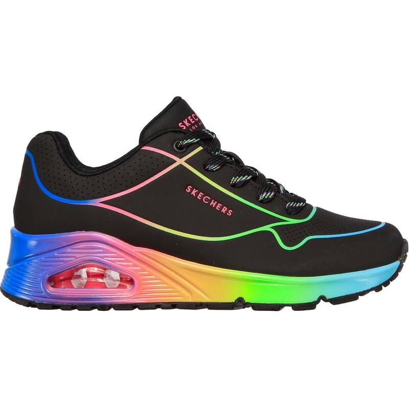 Skechers Ženy UNO - Pop of Sunshine Shoes v Cerná, Velikost 37 115743340