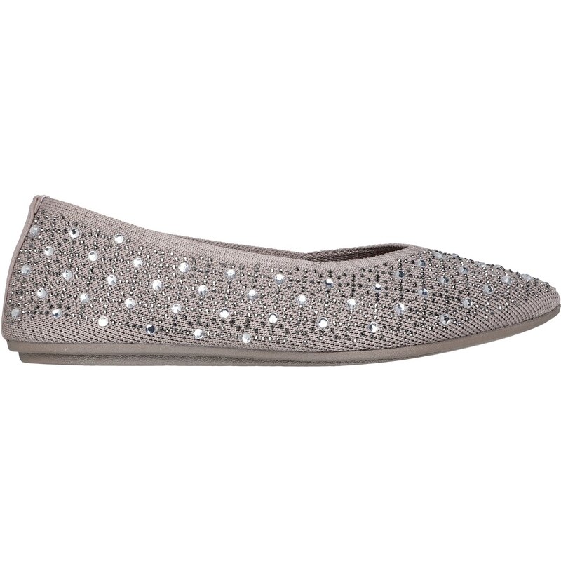 Skechers Ženy Cleo Point - Gleam N Glow Shoes v Sedohnedá,