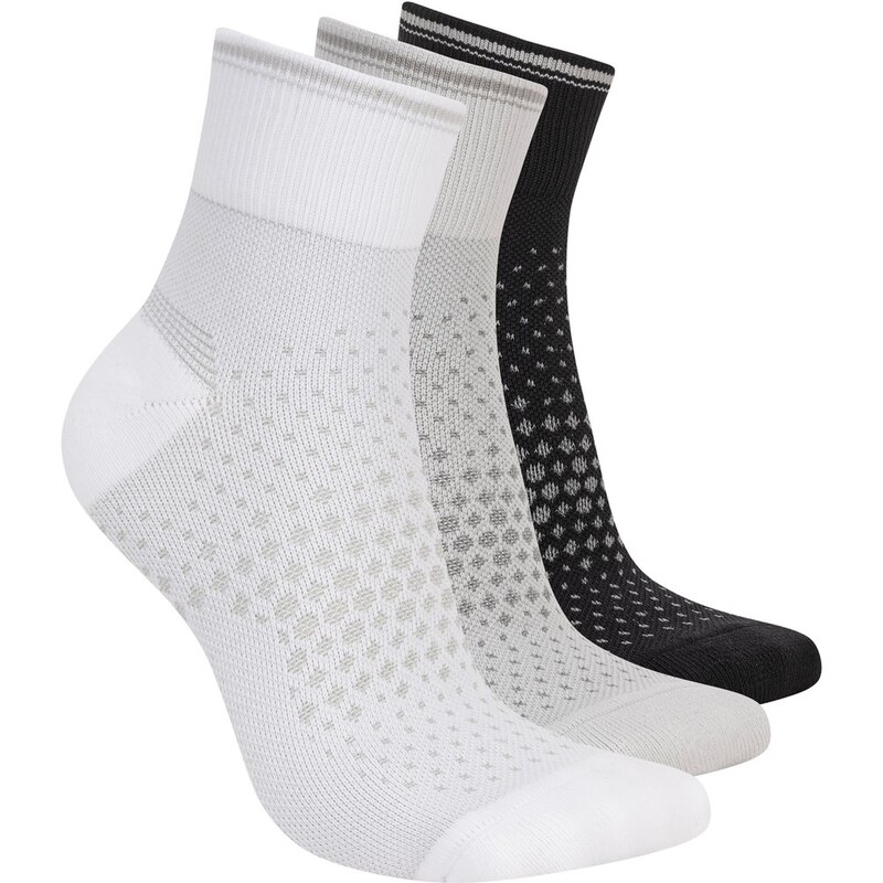 Skechers Ženy 3 Pack Womens Reflective Performance Quarter