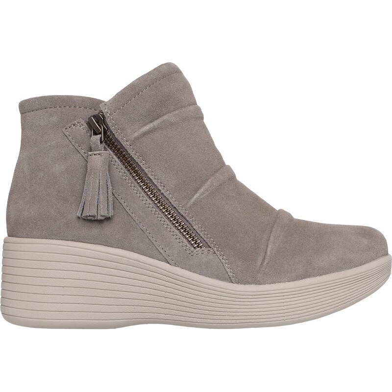 Skechers Ženy Relaxed Fit: Parallel Lite Shoes v Temná Sedohnedá