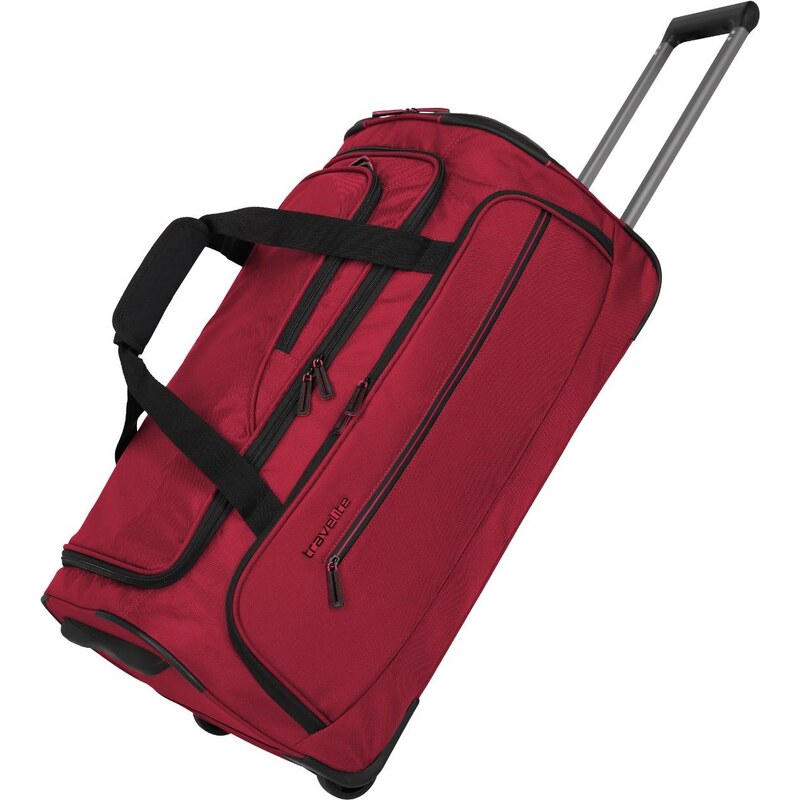 Travelite Crosslite 5.0 Wheeled Duffle M Red 112589966