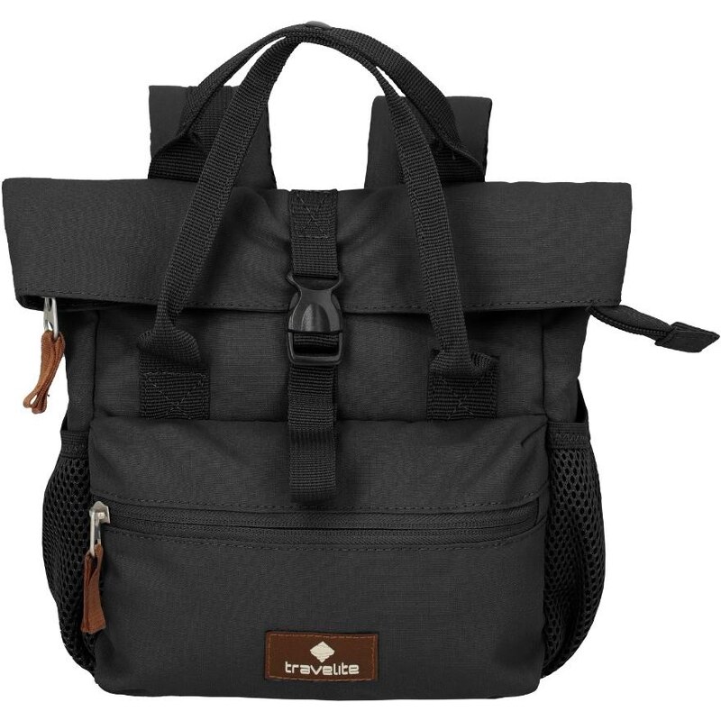 Městský batoh Travelite Basics Short Handle Mini Black 110798275