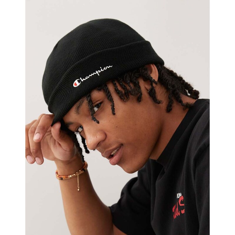 Champion beanie in black