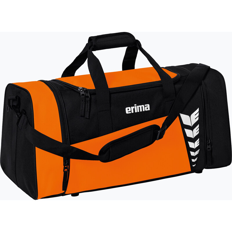 Tréninková taška ERIMA Six Wings Sports Bag 49,5 l orange/black