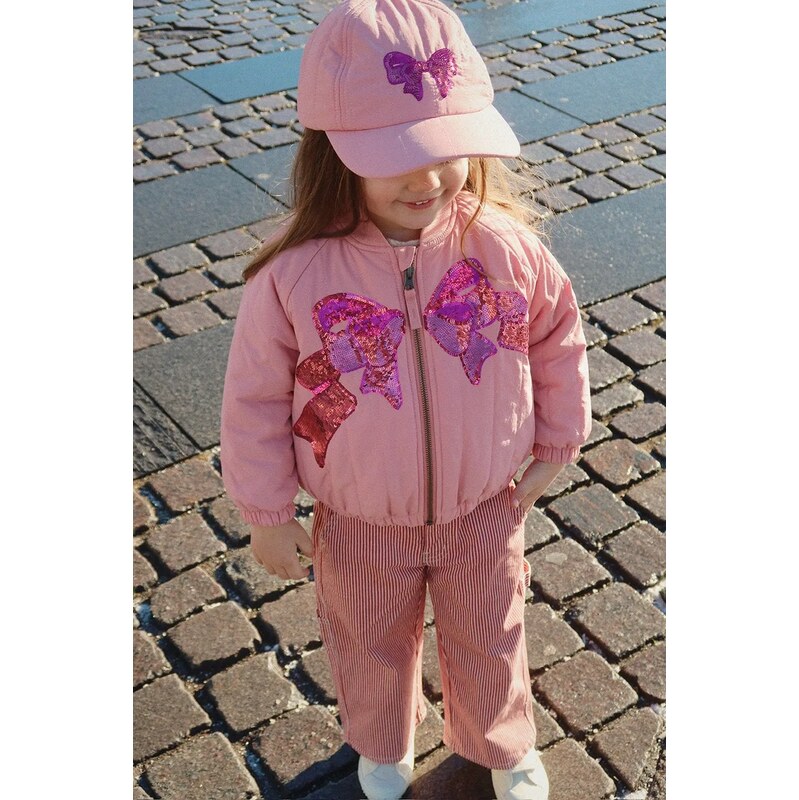 Dětská bomber bunda Konges Sløjd JUNO SEQUIN BOMBER JACKET 110817879