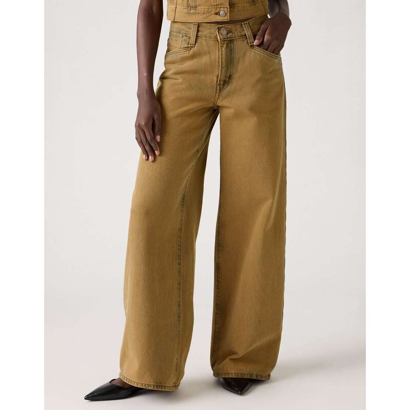Levis 94 baggy jeans in washed brown