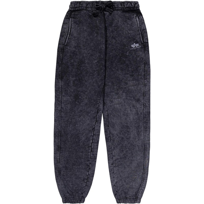 ALPHA INDUSTRIES Kalhoty černý melír 110803333