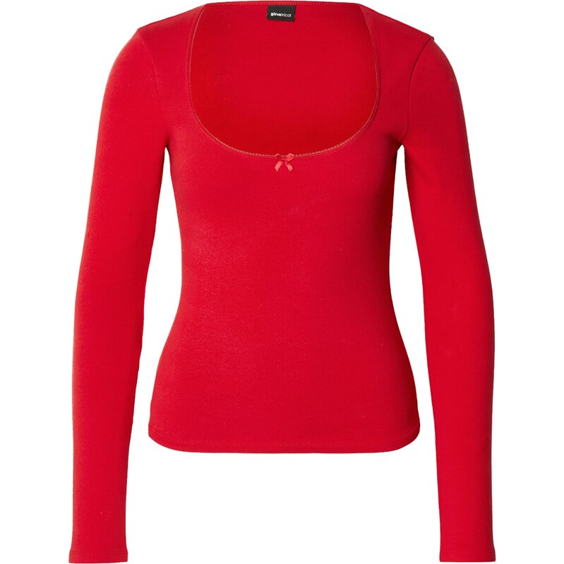 Gina Tricot Tričko červená