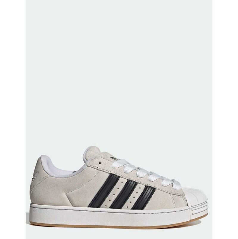 adidas Originals Superstar trainers in white and black