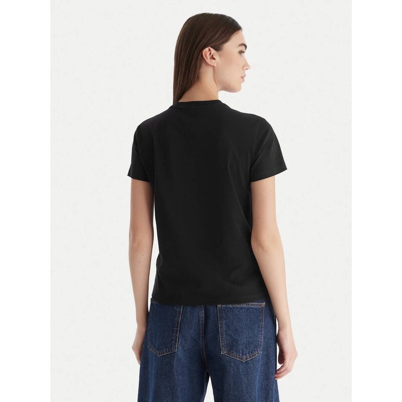 Tommy Jeans dámské černé tričko