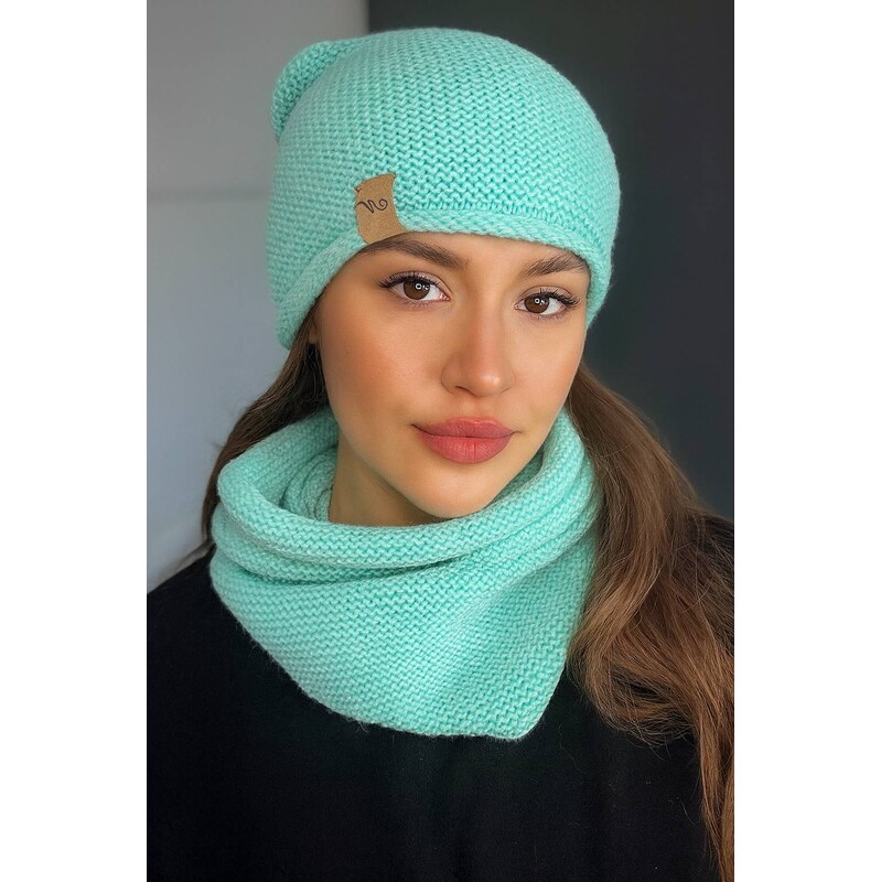 Fashionweek Dámský komplet čepice + nákrčník S3051