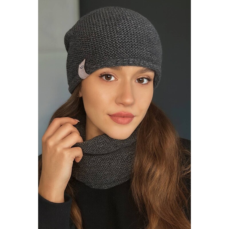 Fashionweek Dámský komplet čepice + nákrčník S3051