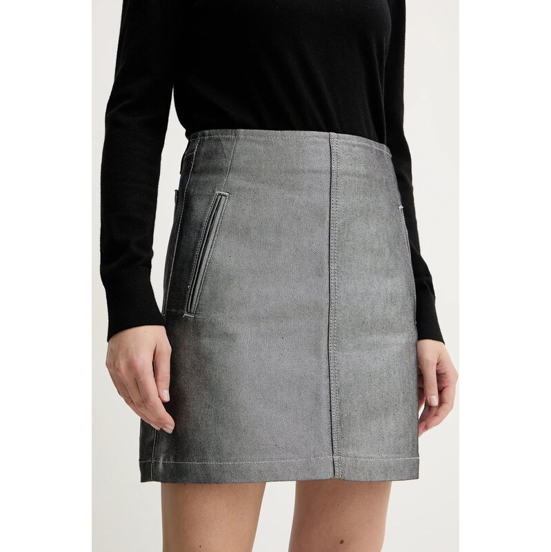 Džínová sukně Calvin Klein Jeans 110818104