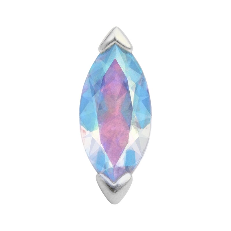 Buddha jewelry Bezzávitová koncovka piercingu Zuri ze 14 kt zlata 585 110815307
