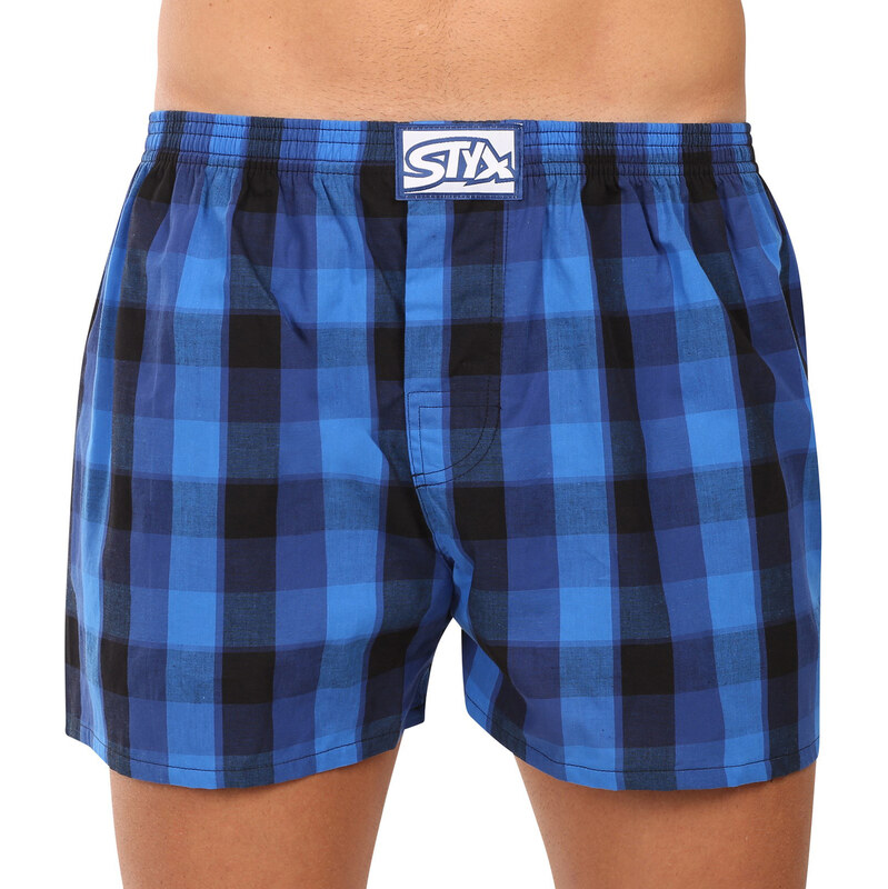 Pánské trenky Styx klasická guma vícebarevné (A0103)