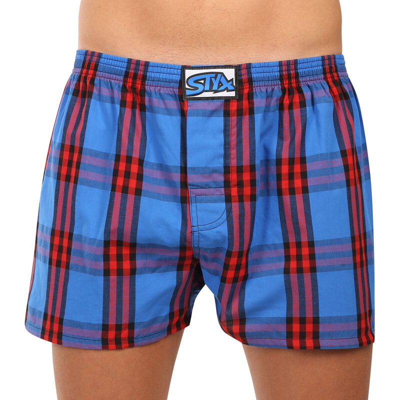 Pánské trenky Styx klasická guma vícebarevné (A0102)