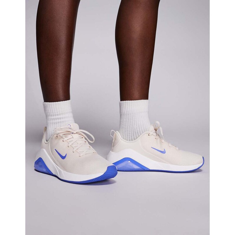 Nike Training Air Zoom Bella 7 trainers in grey and blue