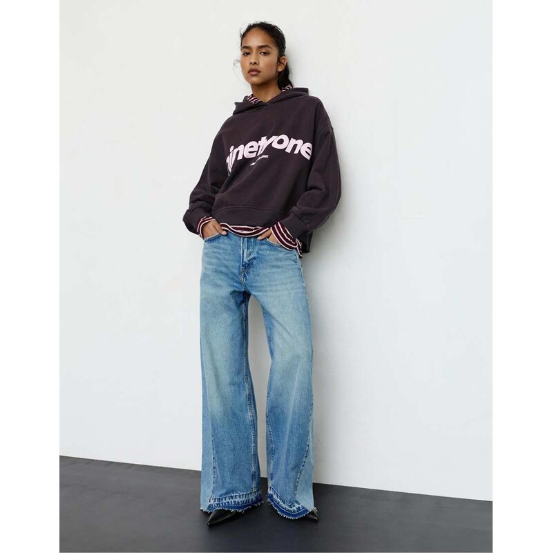 Pull&Bear Brown hoodie in brown 110817679